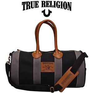 True Religion Canvas Duffel Bag
